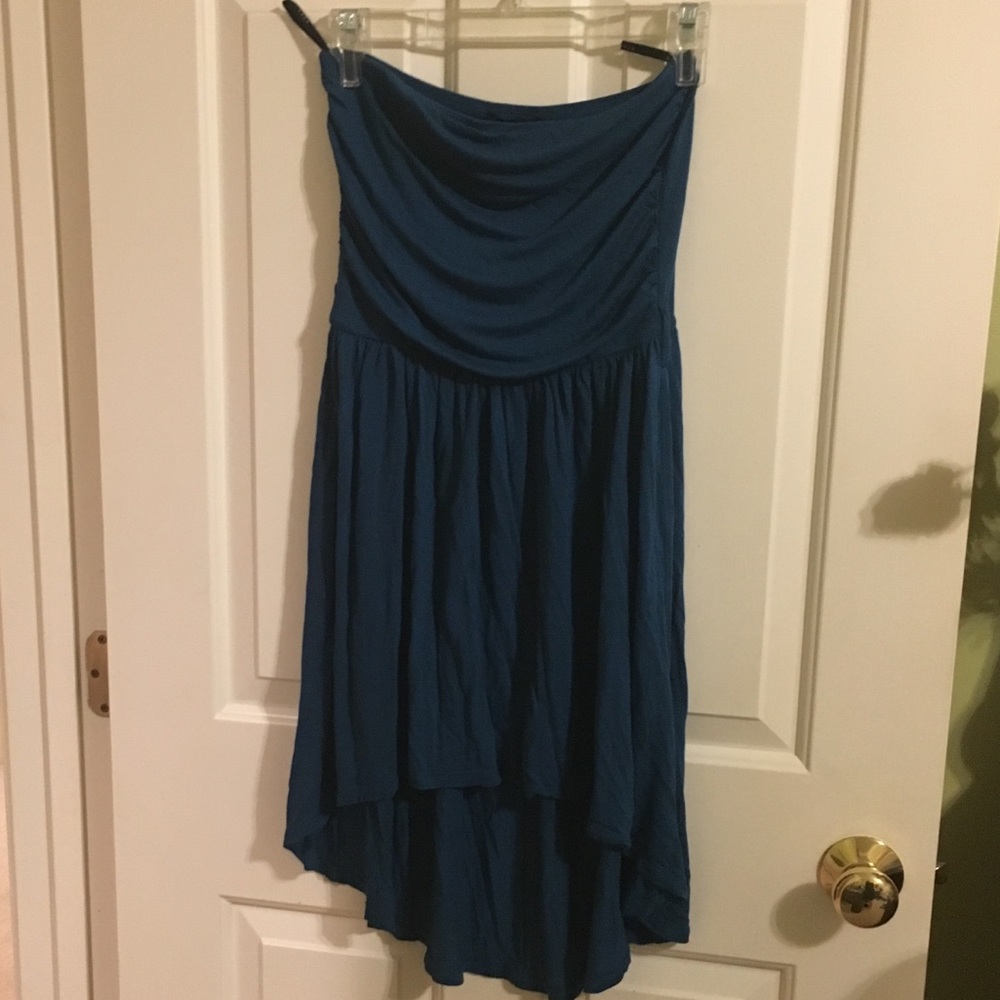 Strapless hi-lo dress - Picture 1 of 4